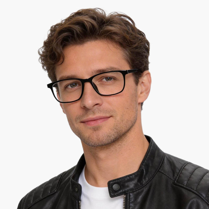 With classic rectangular black frames, the Eydology Emory exudes timeless sophistication.
