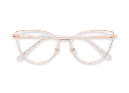 Blakely Clear Cat Eye Glasses 1