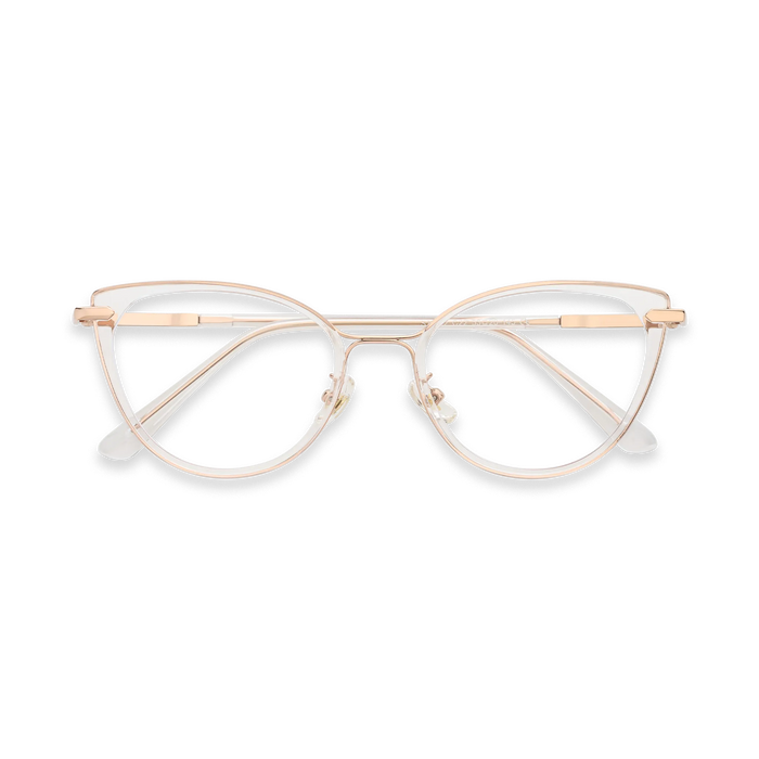 Blakely Clear Cat Eye Glasses 1