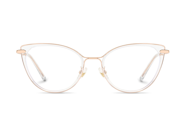 Blakely Clear Cat Eye Glasses 2