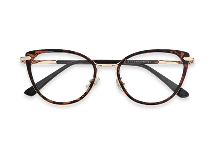 Blakely Dark Tortoise Cat Eye Glasses 1