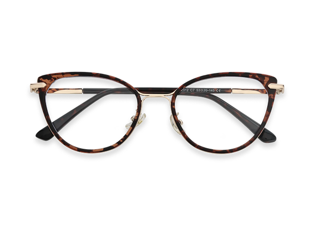 Blakely Dark Tortoise Cat Eye Glasses 1
