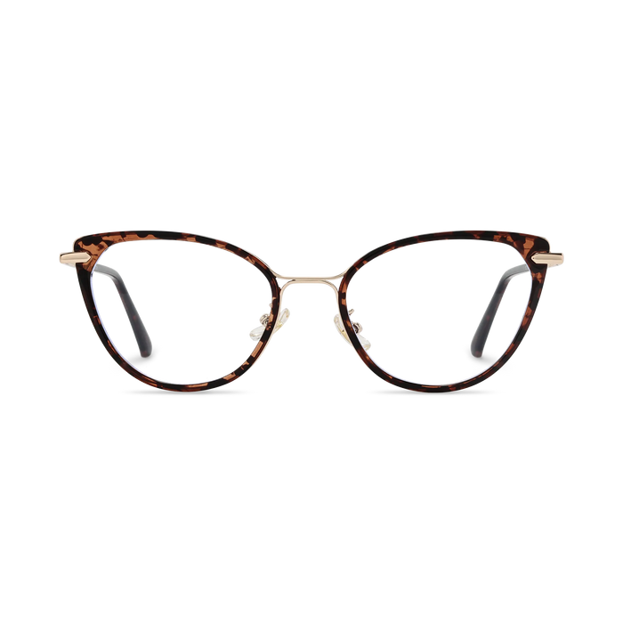 Blakely Dark Tortoise Cat Eye Glasses 2