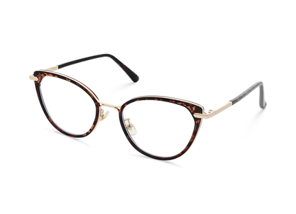 Blakely Dark Tortoise Cat Eye Glasses 3