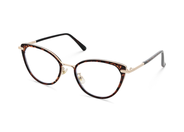 Blakely Dark Tortoise Cat Eye Glasses 3