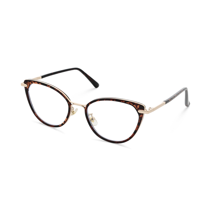 Blakely Dark Tortoise Cat Eye Glasses 3