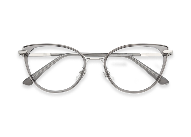 Blakely Grey Cat Eye Glasses 1