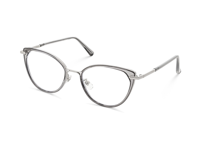 Blakely Grey Cat Eye Glasses 3