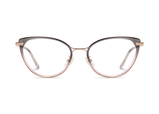 Blakely Grey to Pink Cat Eye Glasses 2