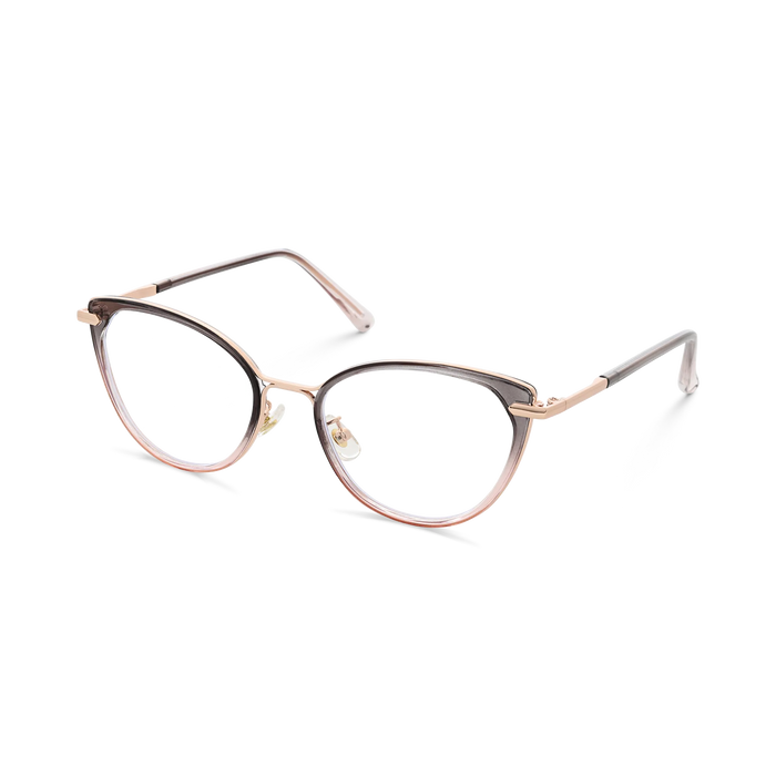 Blakely Grey to Pink Cat Eye Glasses 3