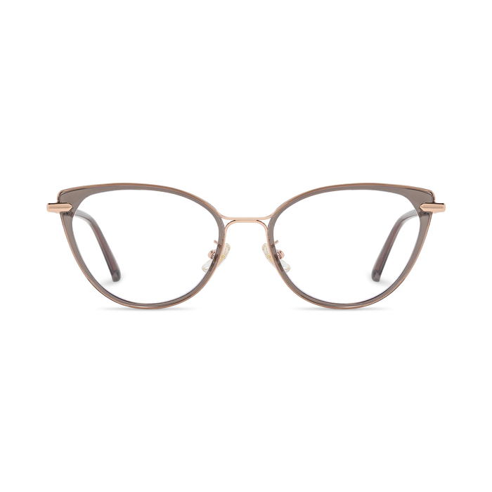 Blakely Light Brown Cat Eye Glasses 2