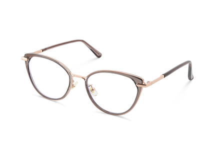 Blakely Light Brown Cat Eye Glasses 3