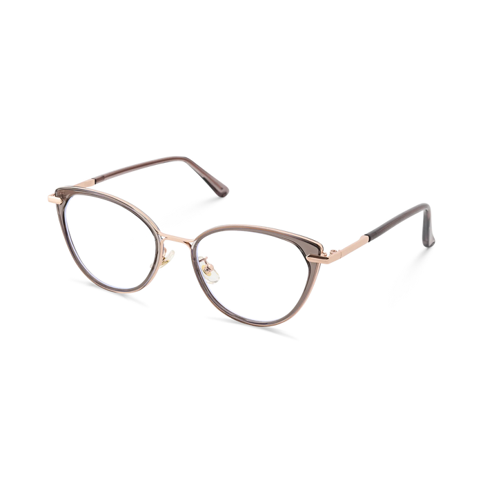 Blakely Light Brown Cat Eye Glasses 3
