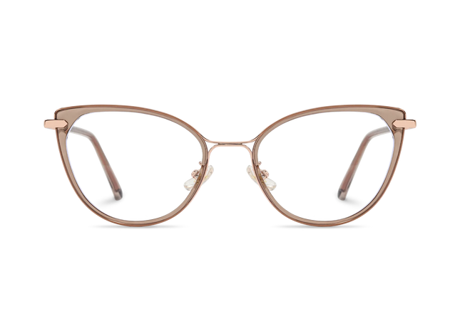 Blakely Peach Cat Eye Glasses 2