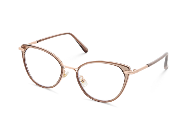 Blakely Peach Cat Eye Glasses 3
