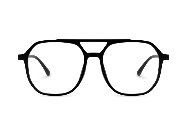 Brantley Black Aviator Glasses 2