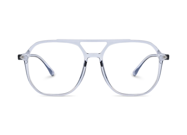 Brantley Crystal Blue Aviator Glasses 2