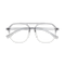 Brantley Grey Gradient Aviator Glasses 1