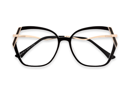 Cataleya Gold/Black Women's Glasses 1
