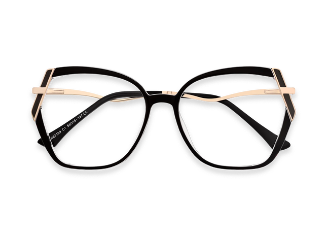 Cataleya Gold/Black Women's Glasses 1