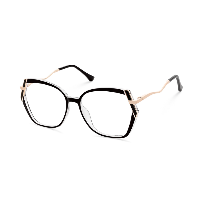 Cataleya Gold/Black Women's Glasses 3