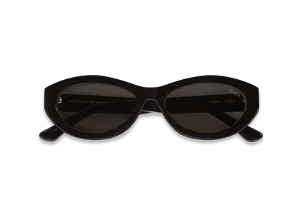 DIMA Eyewear Audra Black Frame Grey Lens 2