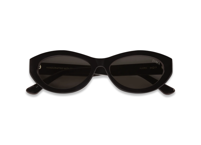 DIMA Eyewear Audra Black Frame Grey Lens 2