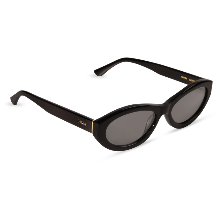 DIMA Eyewear Audra Black Frame Grey Lens 3