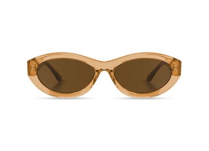 DIMA Eyewear Audra Crystal Brown Frame Brown Lens 1