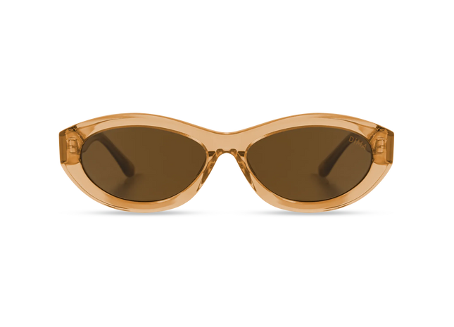 DIMA Eyewear Audra Crystal Brown Frame Brown Lens 1