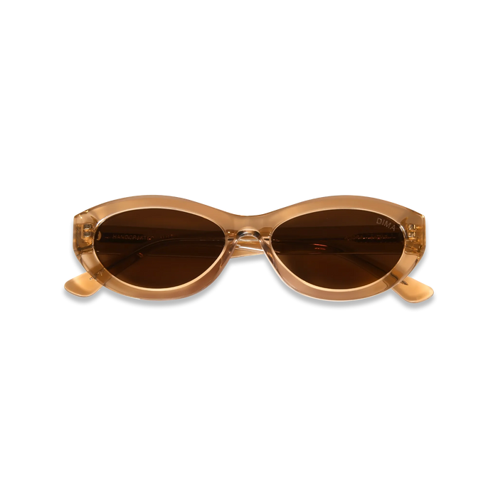 DIMA Eyewear Audra Crystal Brown Frame Brown Lens 2
