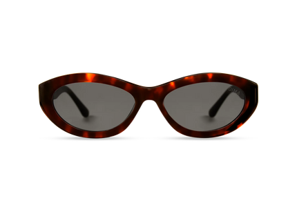 DIMA Eyewear Audra Dark Tortoise Frame Grey Lens 1