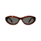 DIMA Eyewear Audra Dark Tortoise Frame Grey Lens 1