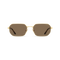 DIMA Eyewear Crux Gold Amber Tortoise Frame Brown Lens 1