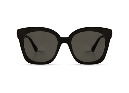 DIMA Eyewear Lulu Black Frame Grey Lens 1