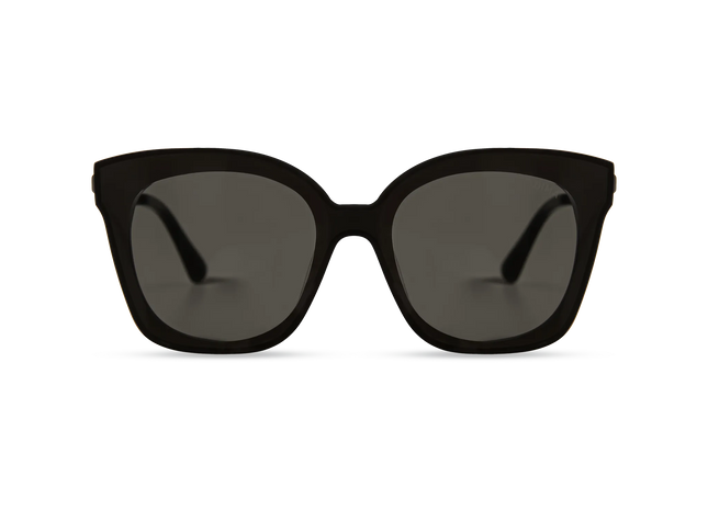 DIMA Eyewear Lulu Black Frame Grey Lens 1