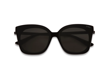 DIMA Eyewear Lulu Black Frame Grey Lens 2