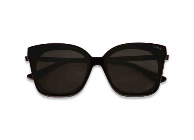 DIMA Eyewear Lulu Black Frame Grey Lens 2