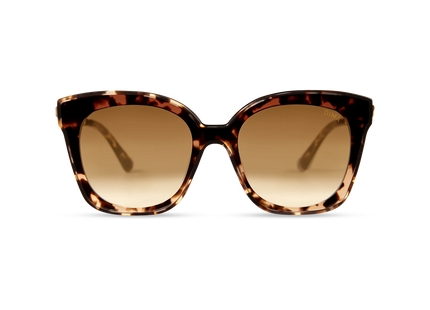 DIMA Eyewear Lulu Espresso Tortoise Frame Brown Gradient Lens 1