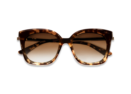 DIMA Eyewear Lulu Espresso Tortoise Frame Brown Gradient Lens 2