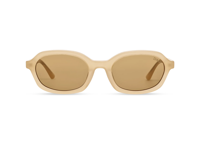 DIMA Eyewear Rayna Bone Frame Light Brown Lens 1