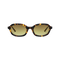 DIMA Eyewear Rayna Dark Tortoise Frame Mustard Gradient Lens 1