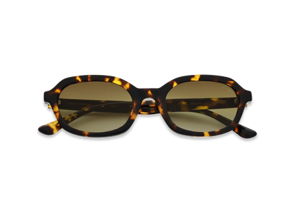 DIMA Eyewear Rayna Dark Tortoise Frame Mustard Gradient Lens 2