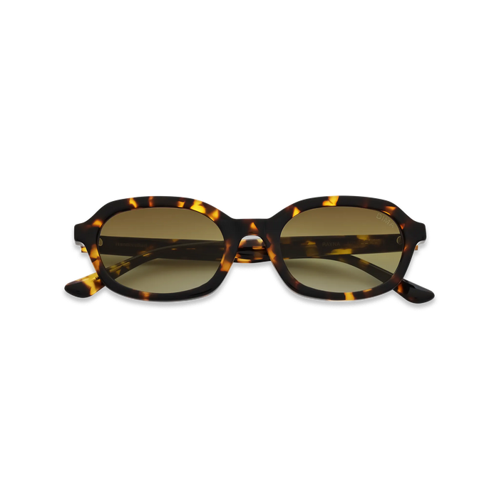 DIMA Eyewear Rayna Dark Tortoise Frame Mustard Gradient Lens 2