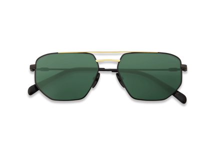 DIMA_Eyewear_Rydar_Black_W_Gold_Bar_Frame_Green_Lens_2