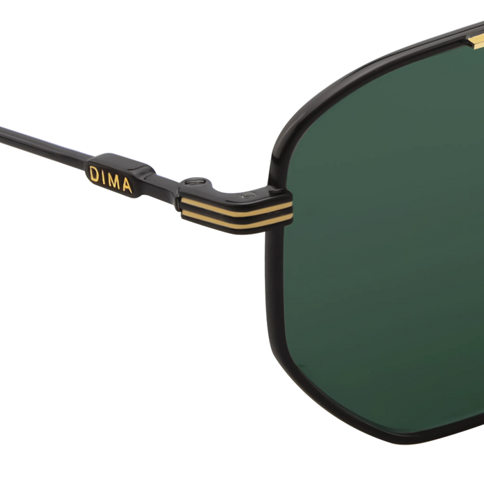 DIMA_Eyewear_Rydar_Black_W_Gold_Bar_Frame_Green_Lens_5