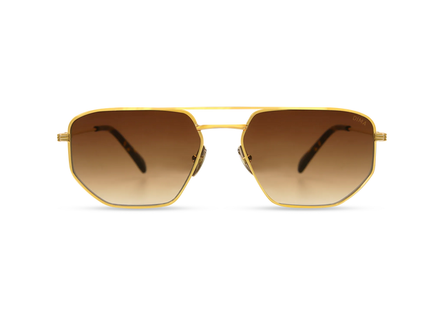 DIMA_Eyewear_Rydar_Gold_Frame_Brown_Gradient_Lens_1