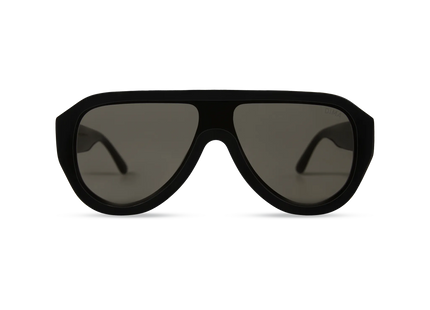 DIMA Eyewear Saffron Black Frame Grey Lens 1