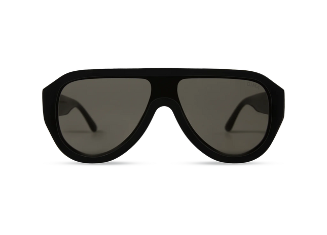 DIMA Eyewear Saffron Black Frame Grey Lens 1