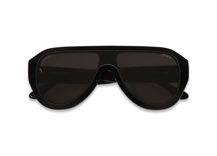 DIMA Eyewear Saffron Black Frame Grey Lens 2